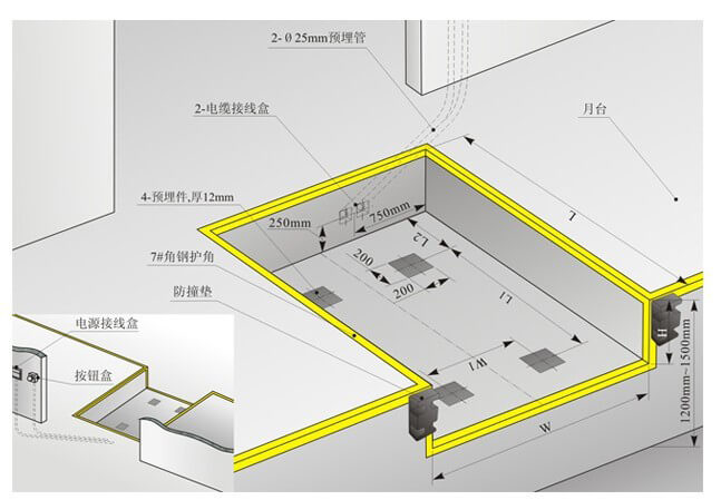 固定式液壓登車(chē)橋